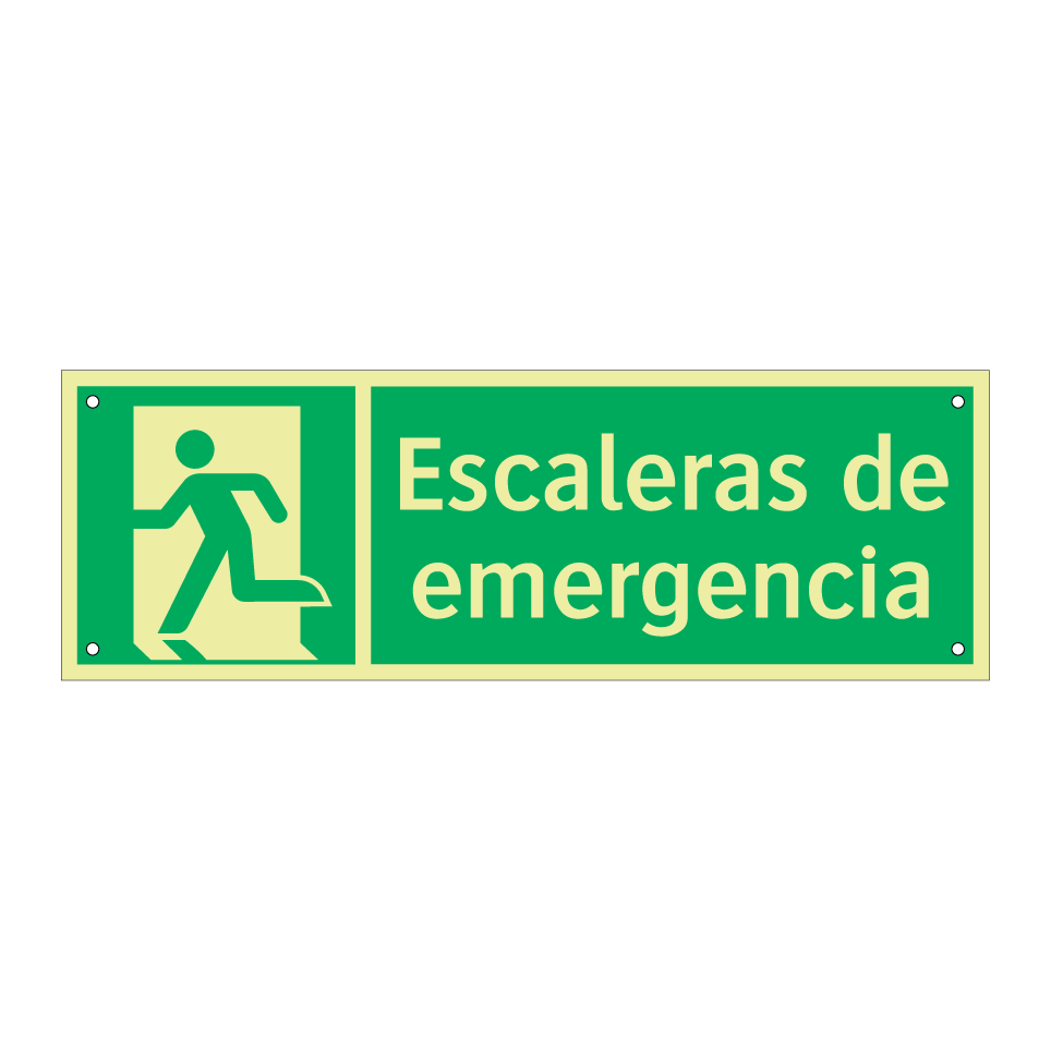Escaleras de emergencia