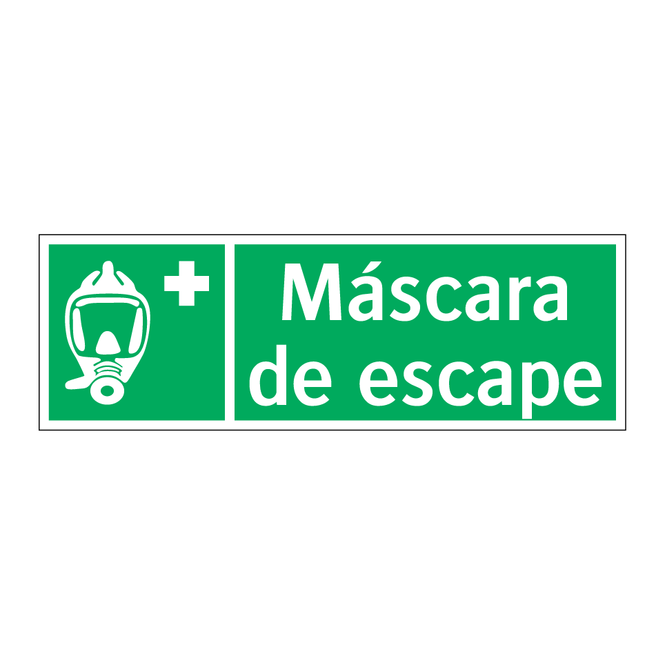 Máscara de escape