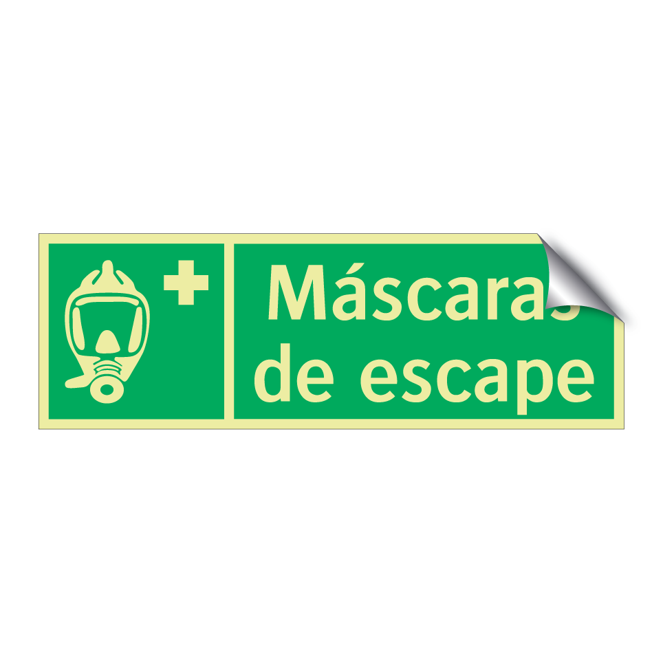 Máscaras de escape