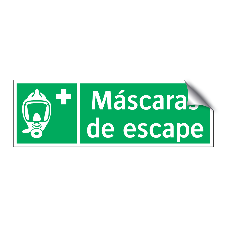 Máscaras de escape