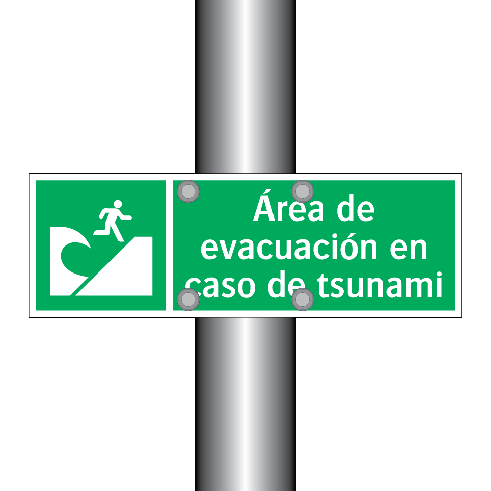 Área de evacuación en caso de tsunami