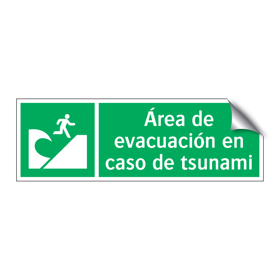 Área de evacuación en caso de tsunami