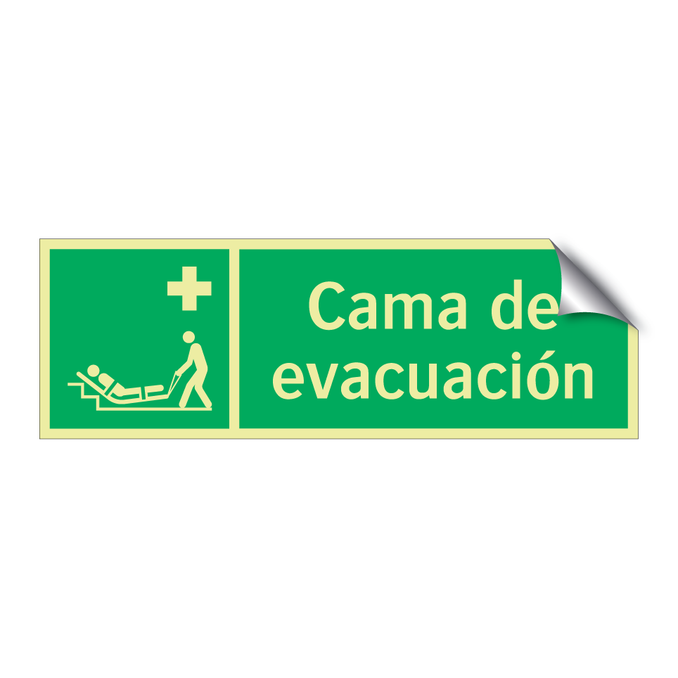 Cama de evacuación