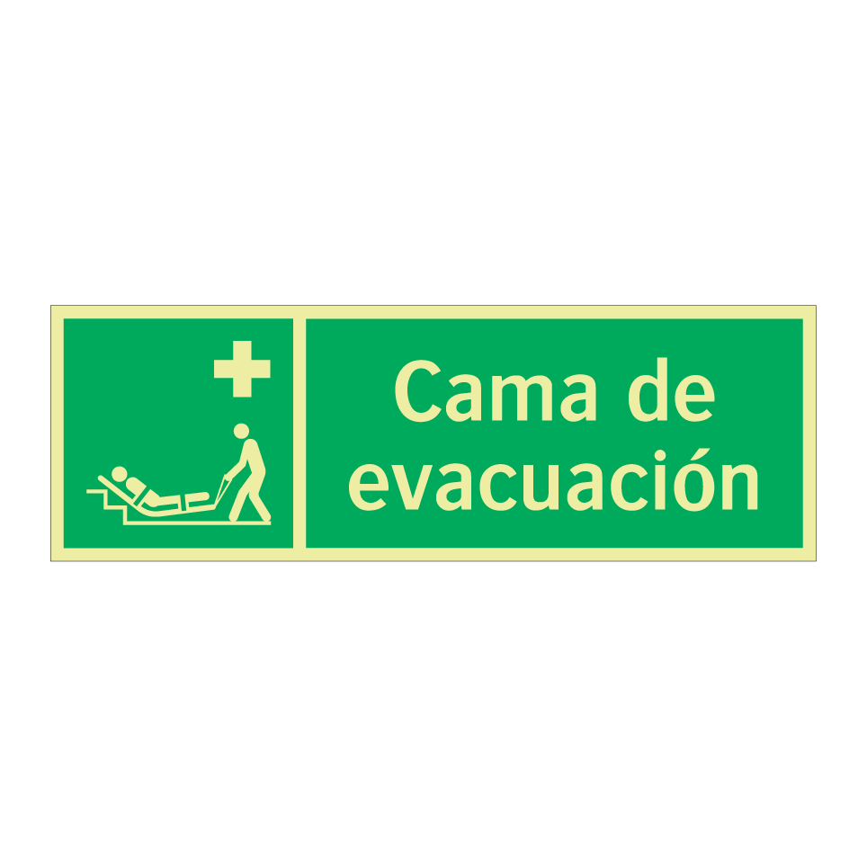Cama de evacuación