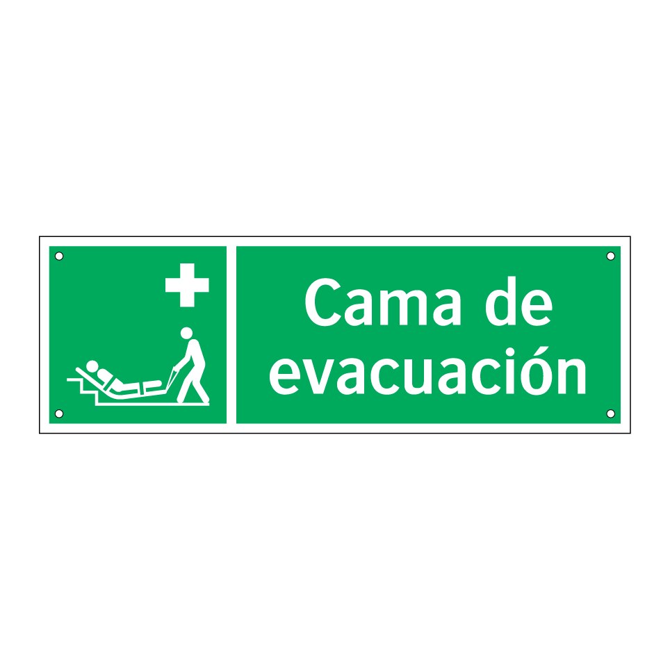 Cama de evacuación