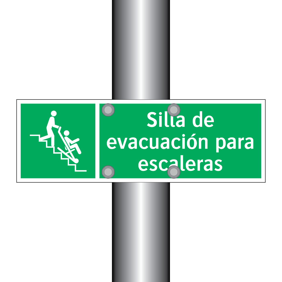 Silla de evacuación para escaleras