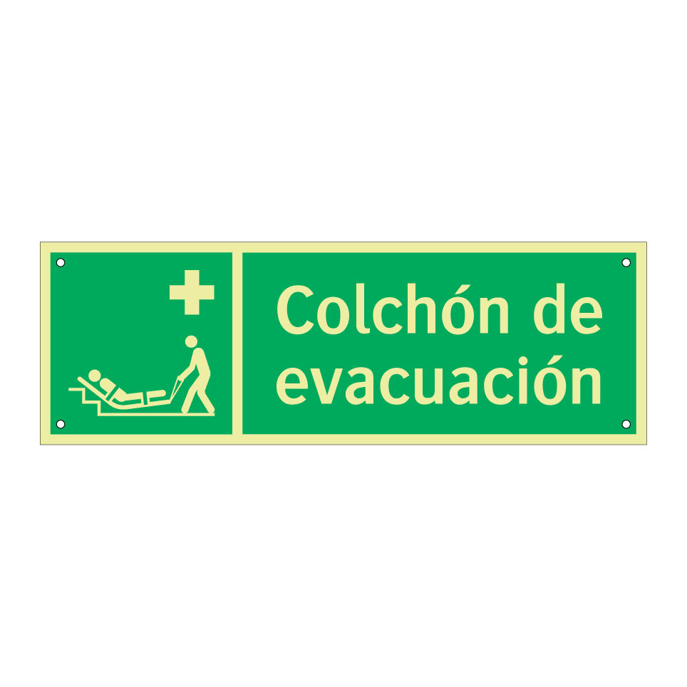 Colchón de evacuación