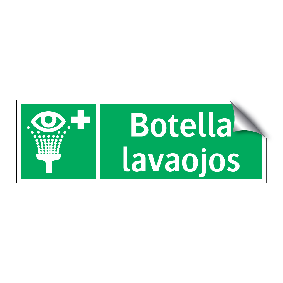 Botella lavaojos