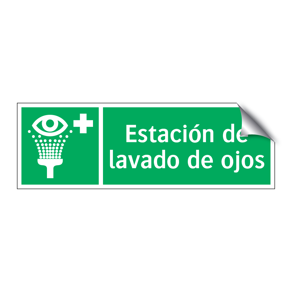 Estación de lavado de ojos