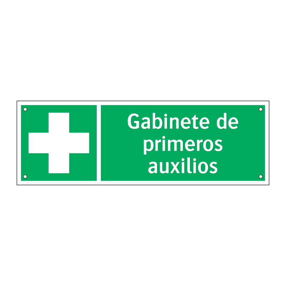 Gabinete de primeros auxilios