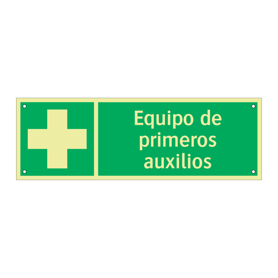 Equipo de primeros auxilios