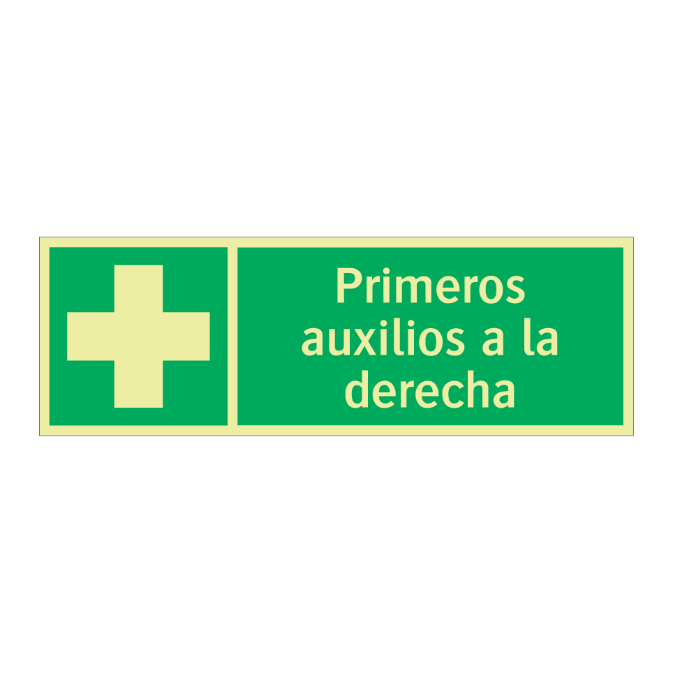 Primeros auxilios a la derecha