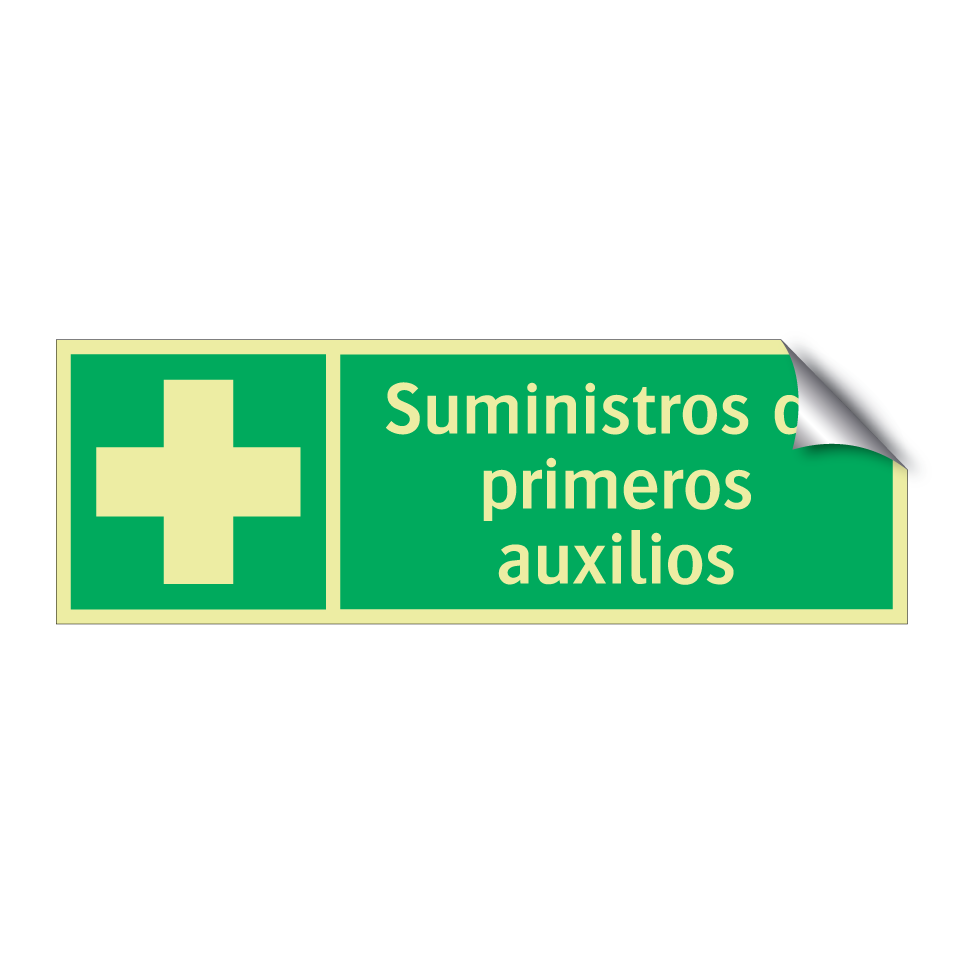 Suministros de primeros auxilios