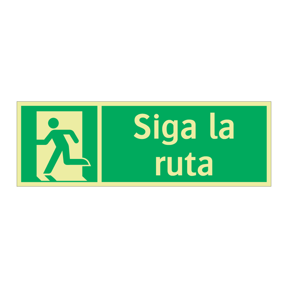 Siga la ruta