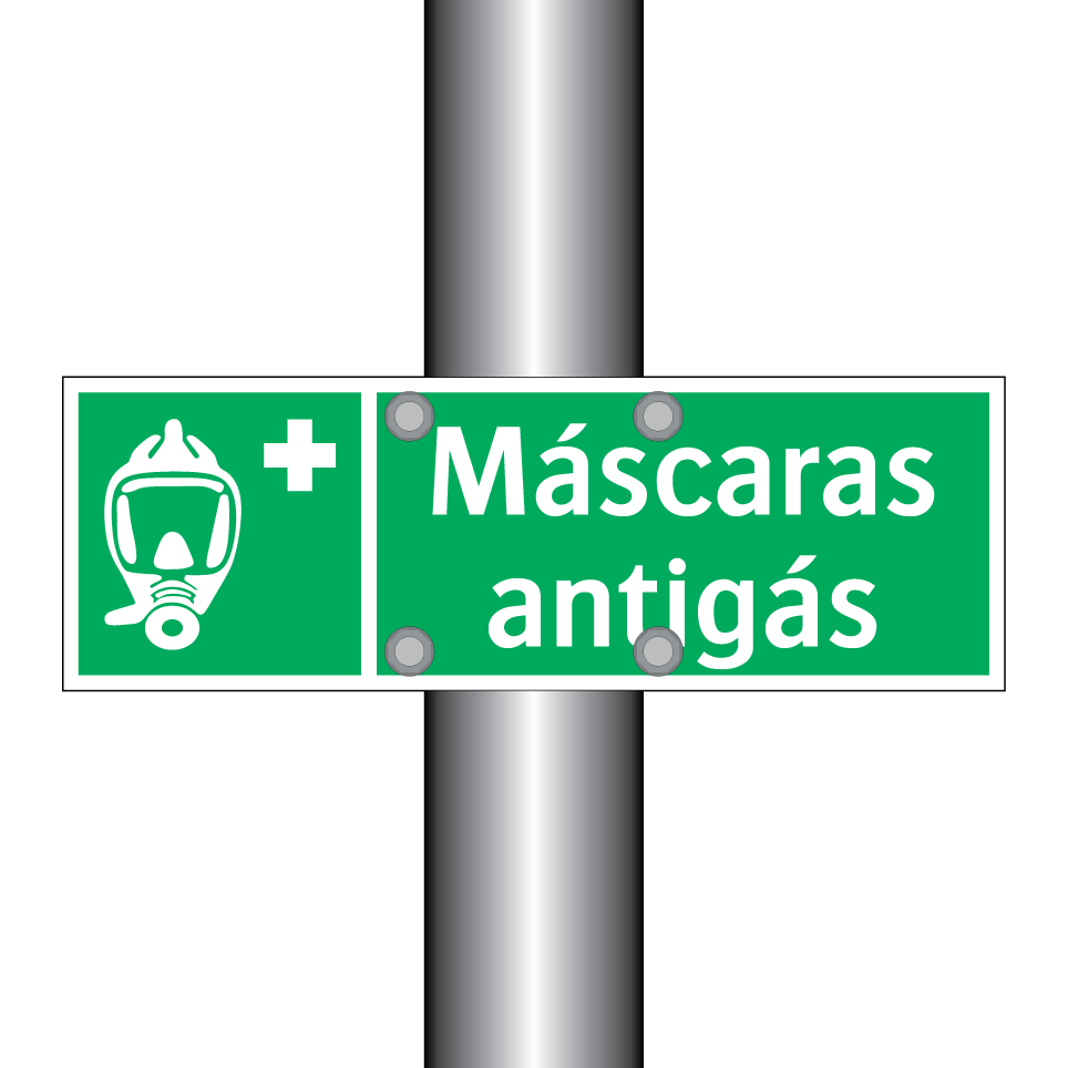 Máscaras antigás