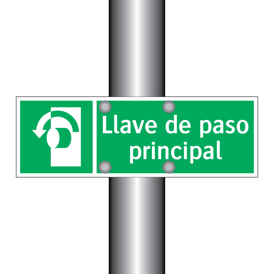 Llave de paso principal