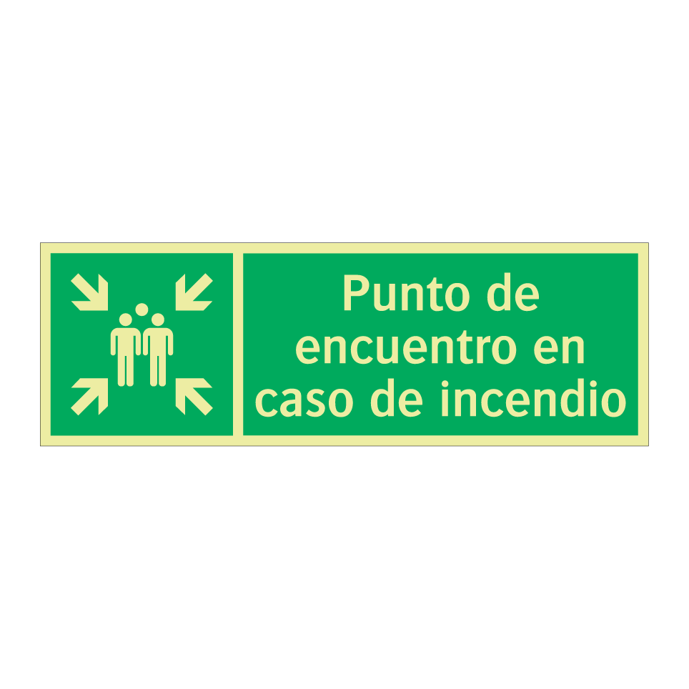 Punto de encuentro en caso de incendio