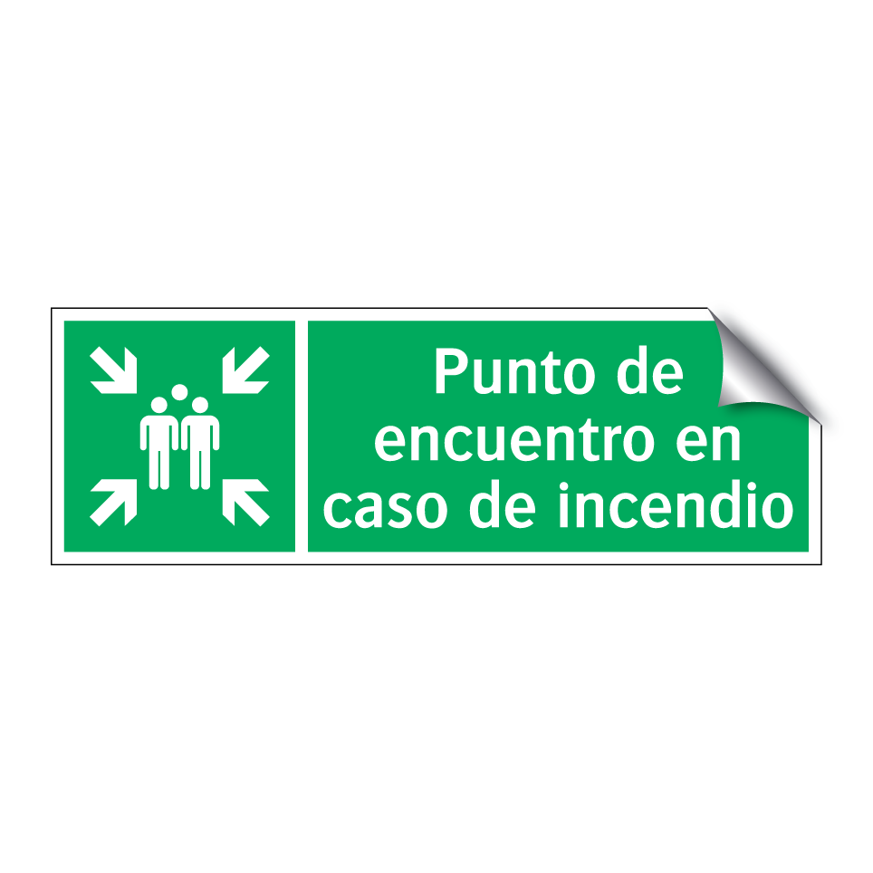 Punto de encuentro en caso de incendio