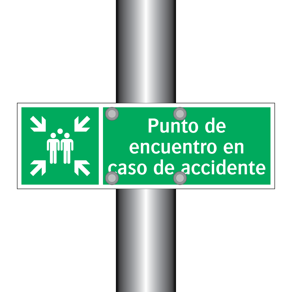 Punto de encuentro en caso de accidente