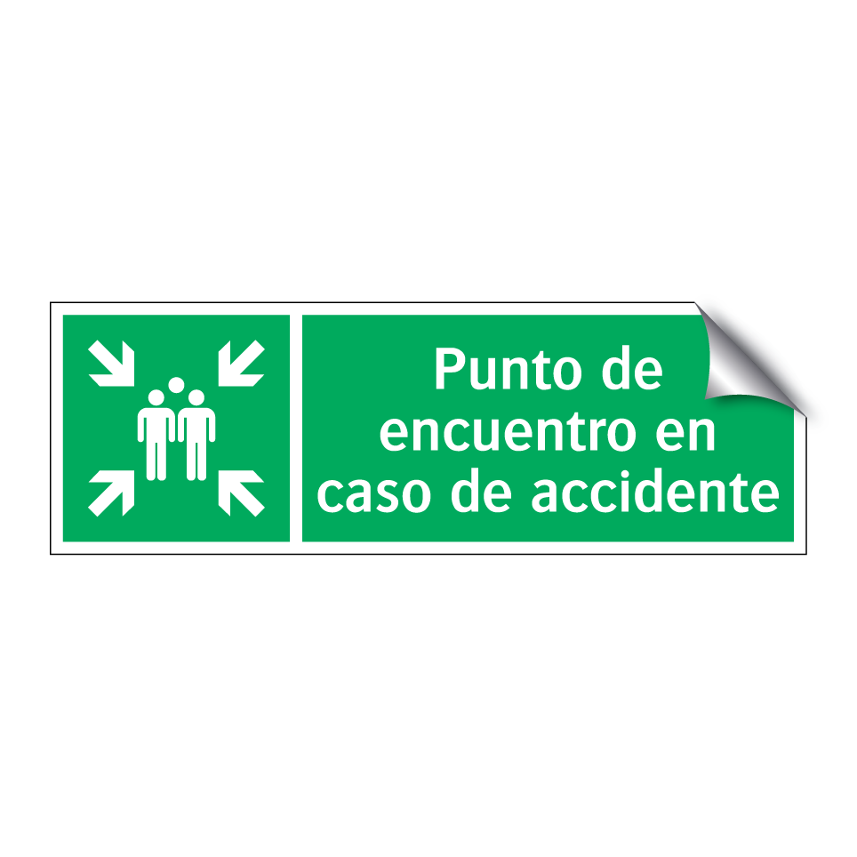 Punto de encuentro en caso de accidente