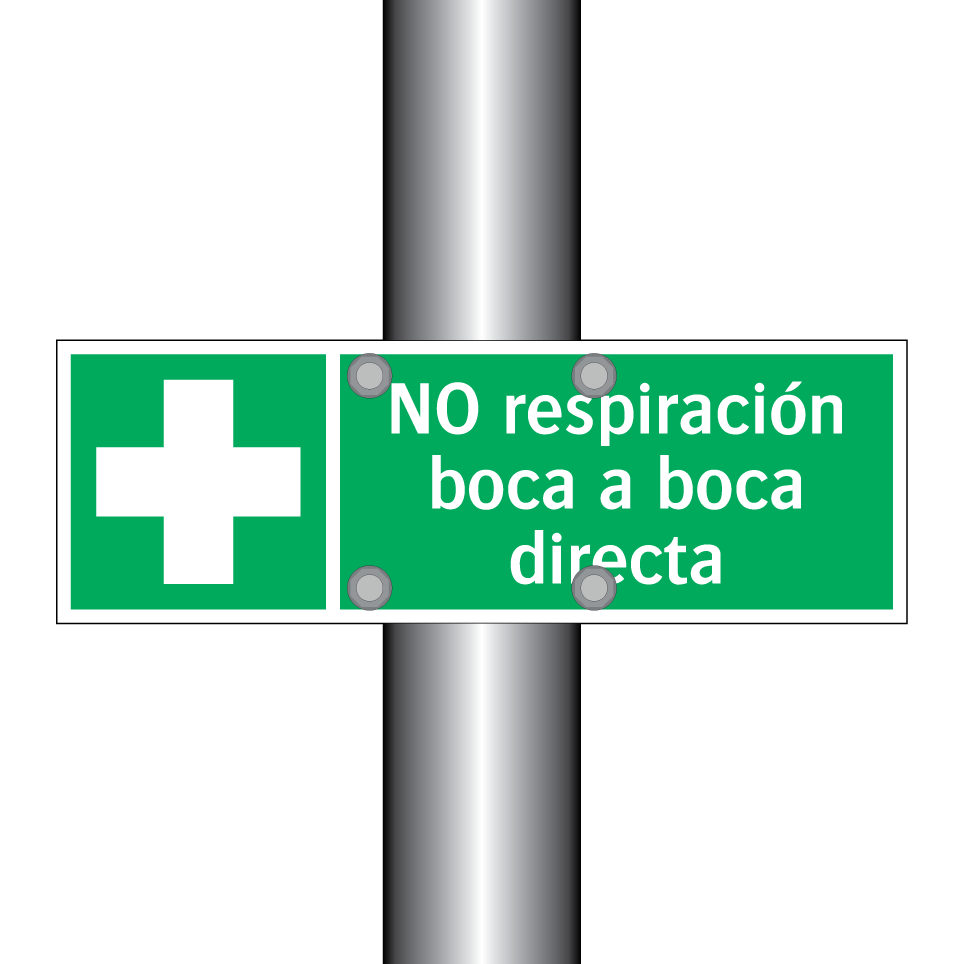 NO respiración boca a boca directa