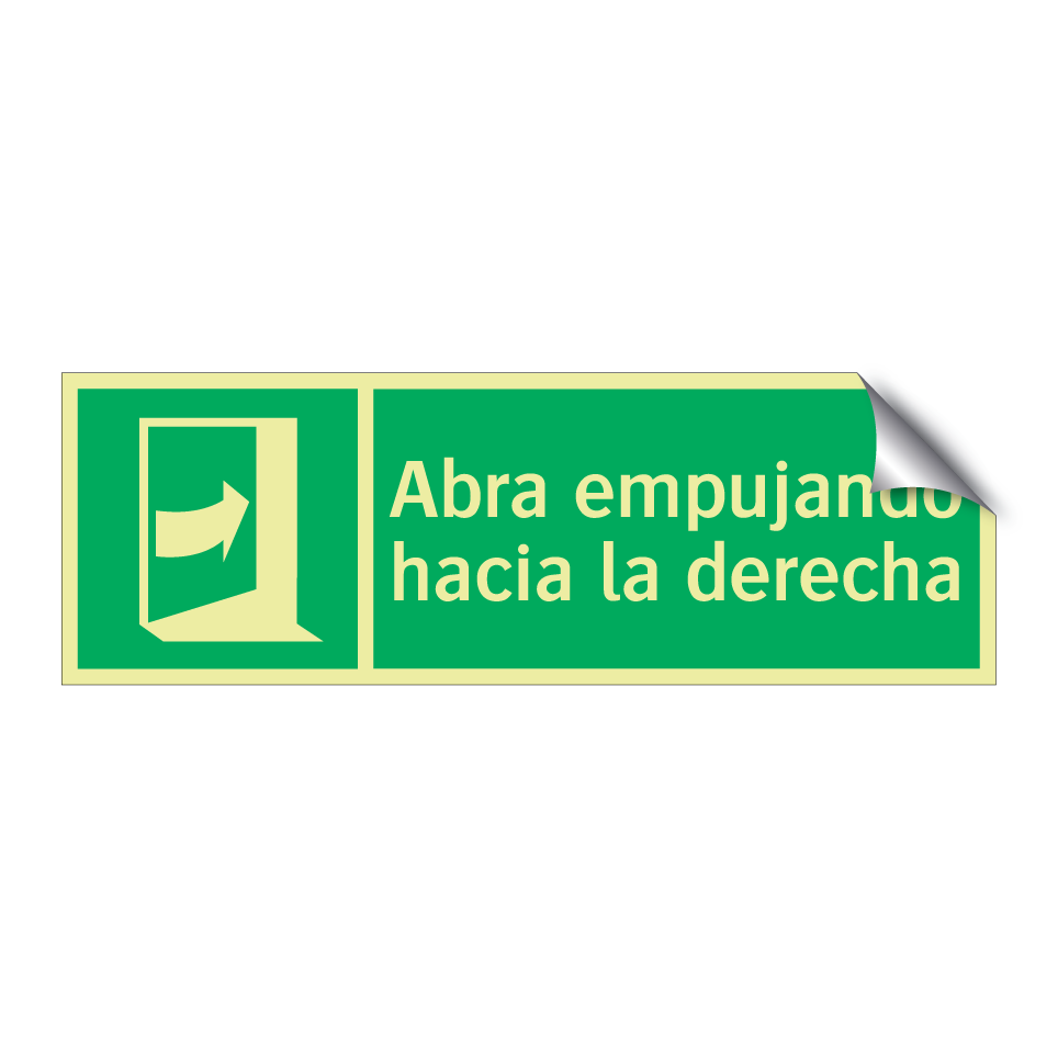 Abra empujando hacia la derecha