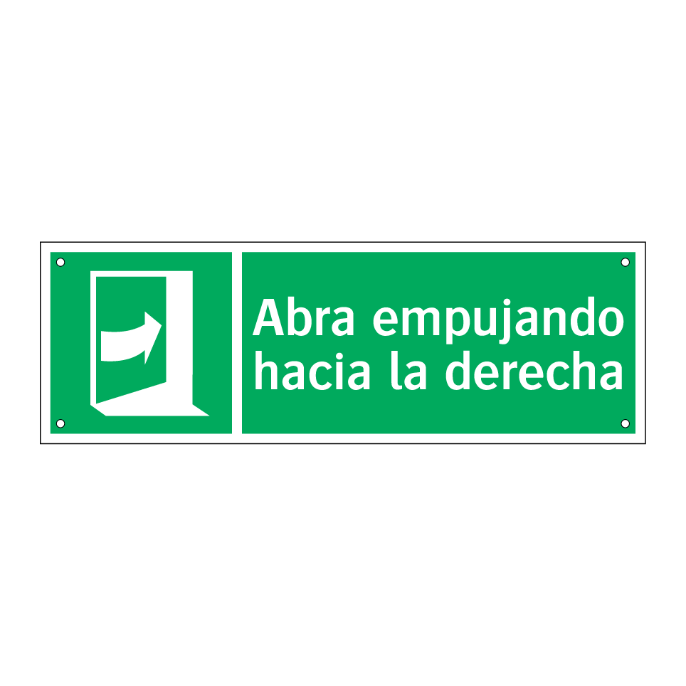Abra empujando hacia la derecha