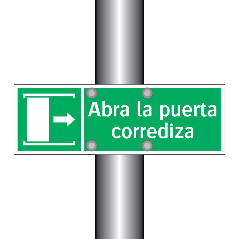 Abra la puerta corrediza