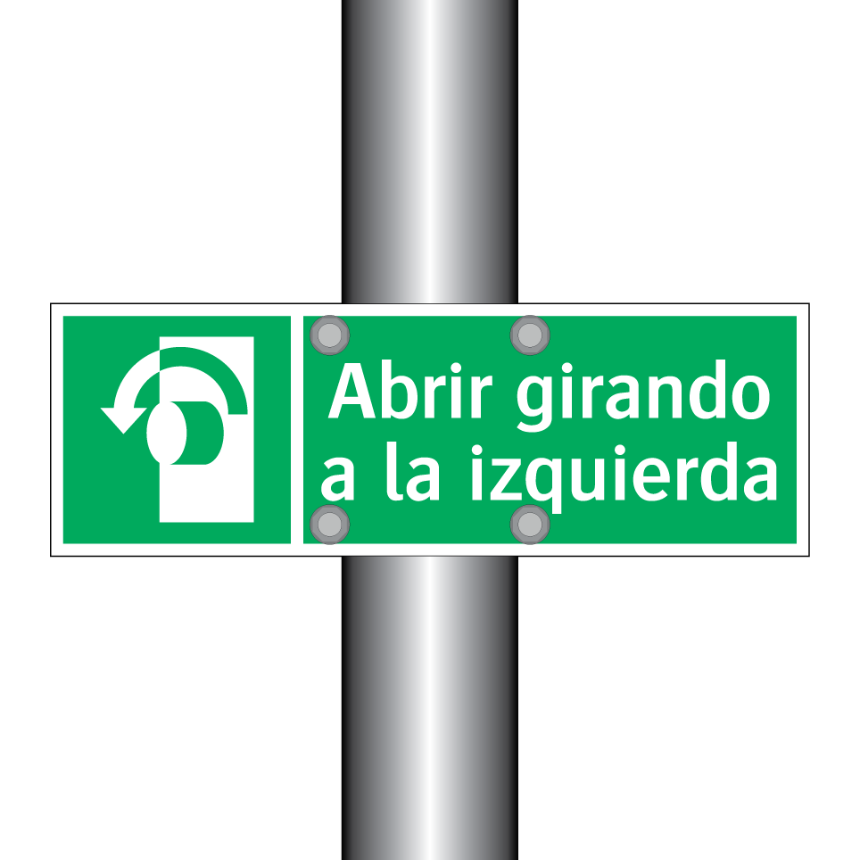 Abrir girando a la izquierda