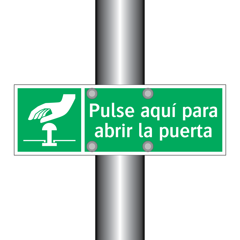 Pulse aquí para abrir la puerta