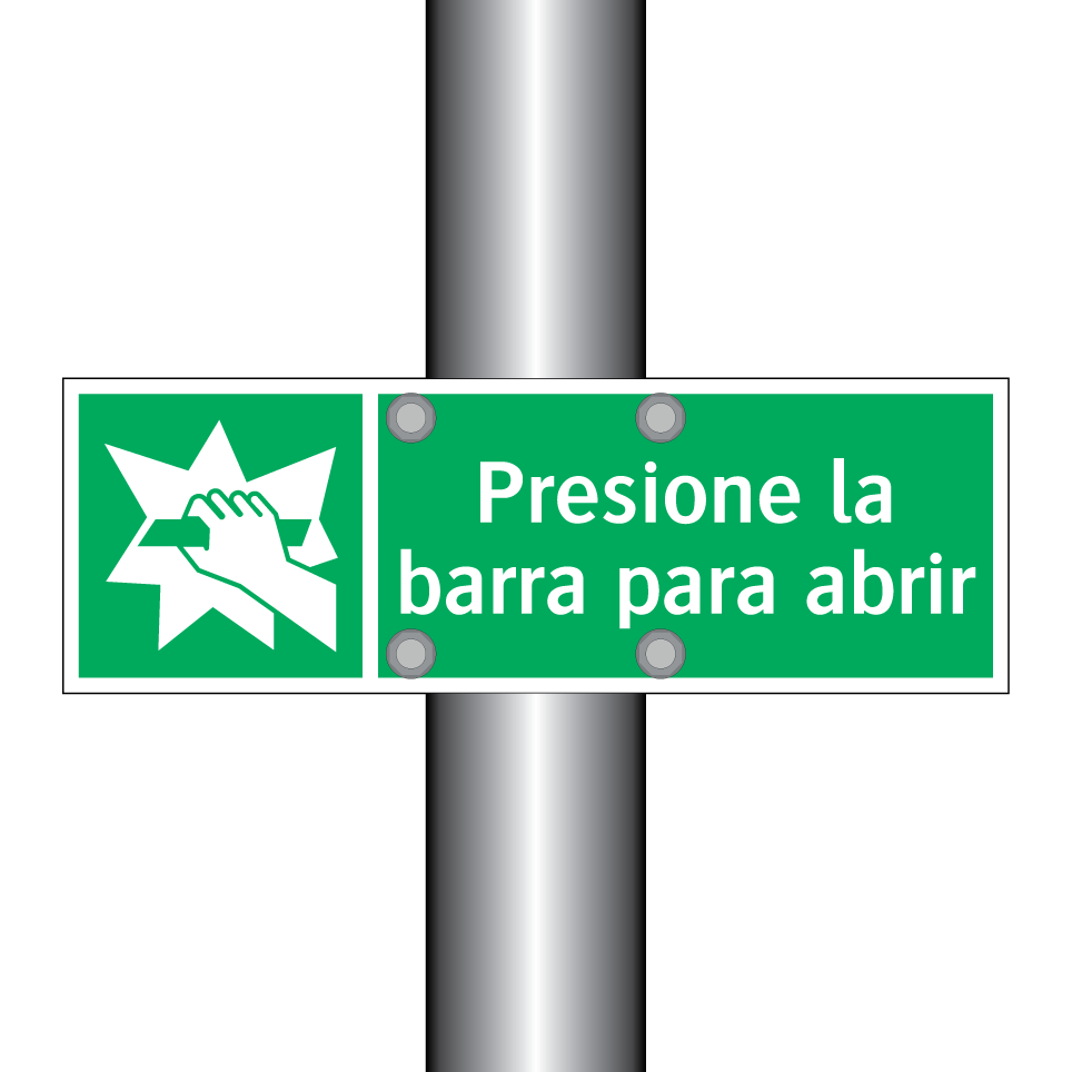 Presione la barra para abrir