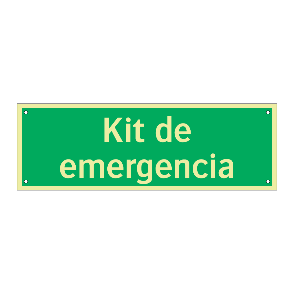 Kit de emergencia