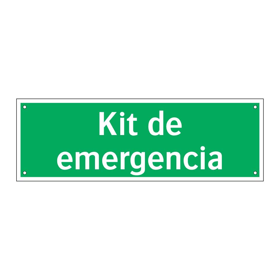 Kit de emergencia
