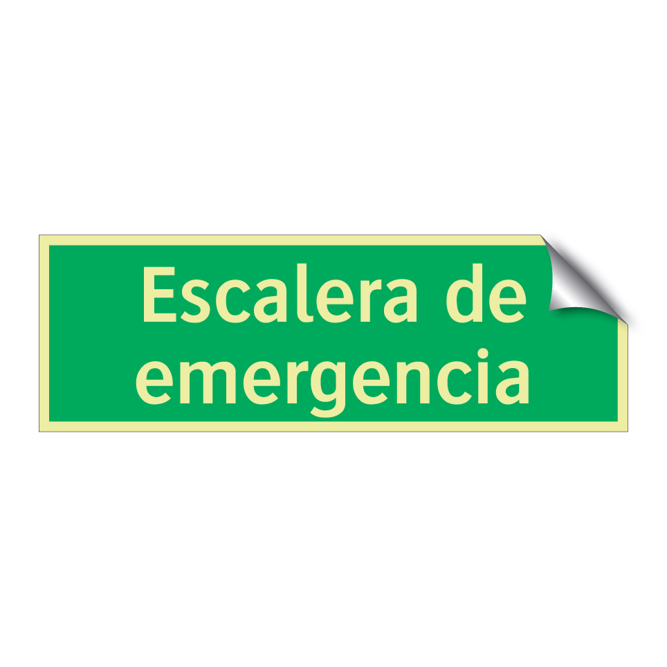Escalera de emergencia
