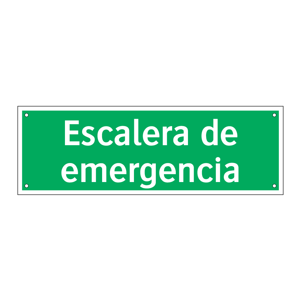 Escalera de emergencia