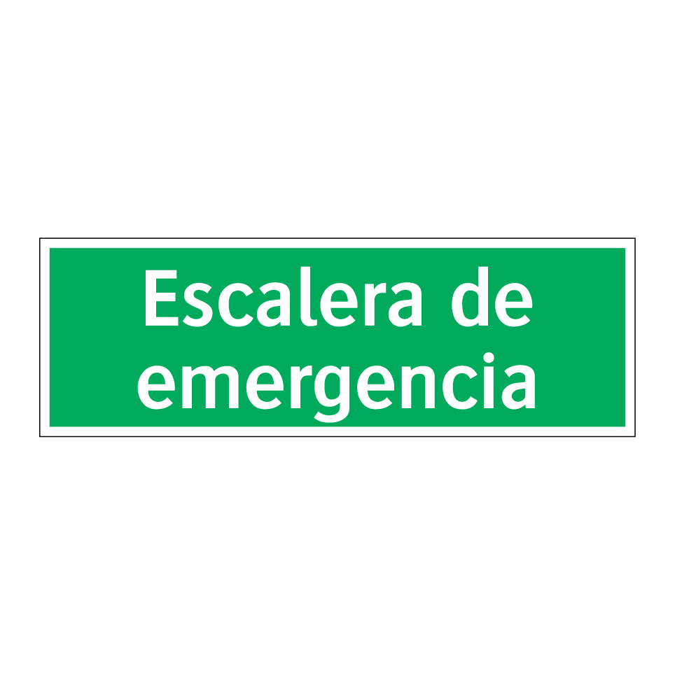 Escalera de emergencia