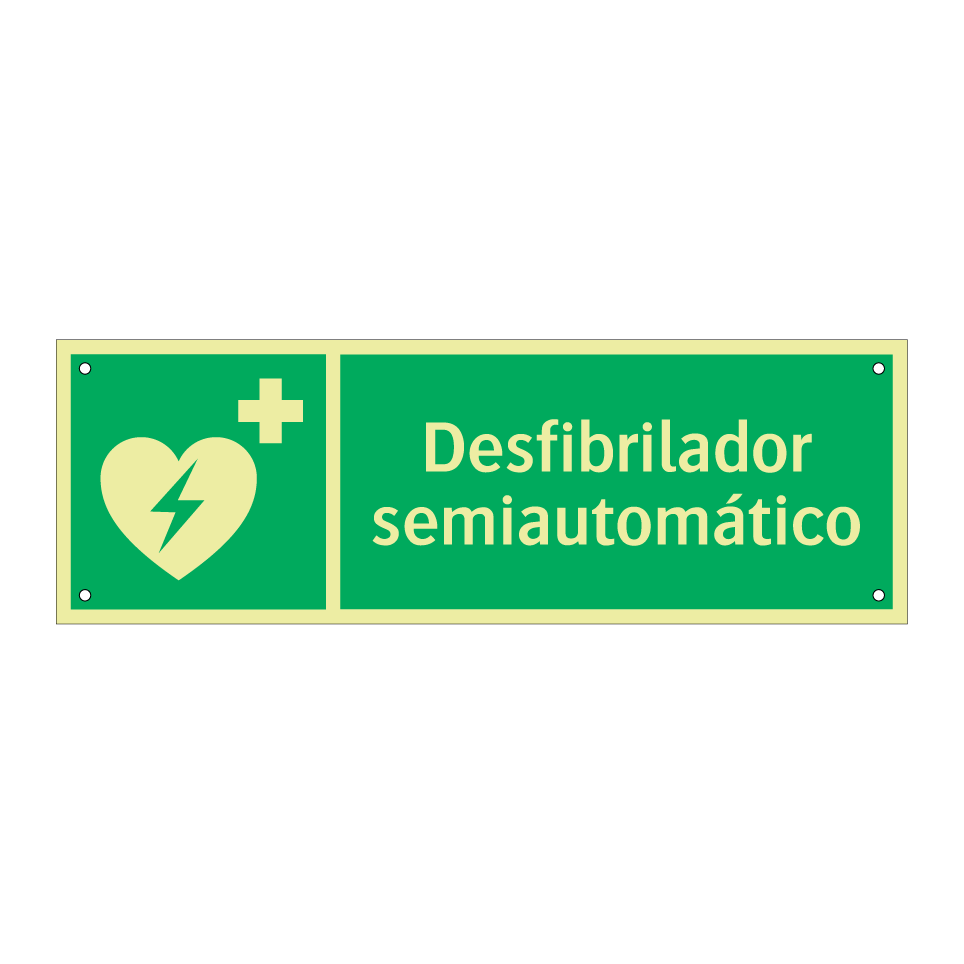 Desfibrilador semiautomático