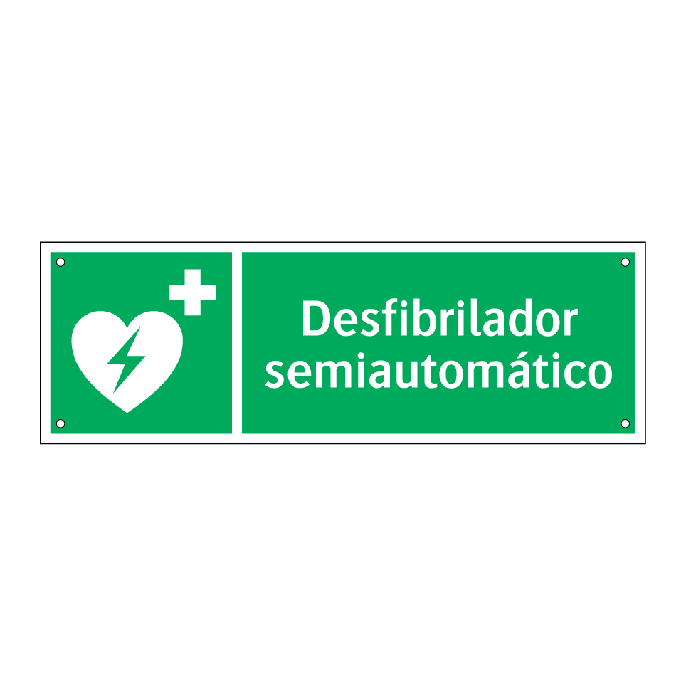 Desfibrilador semiautomático