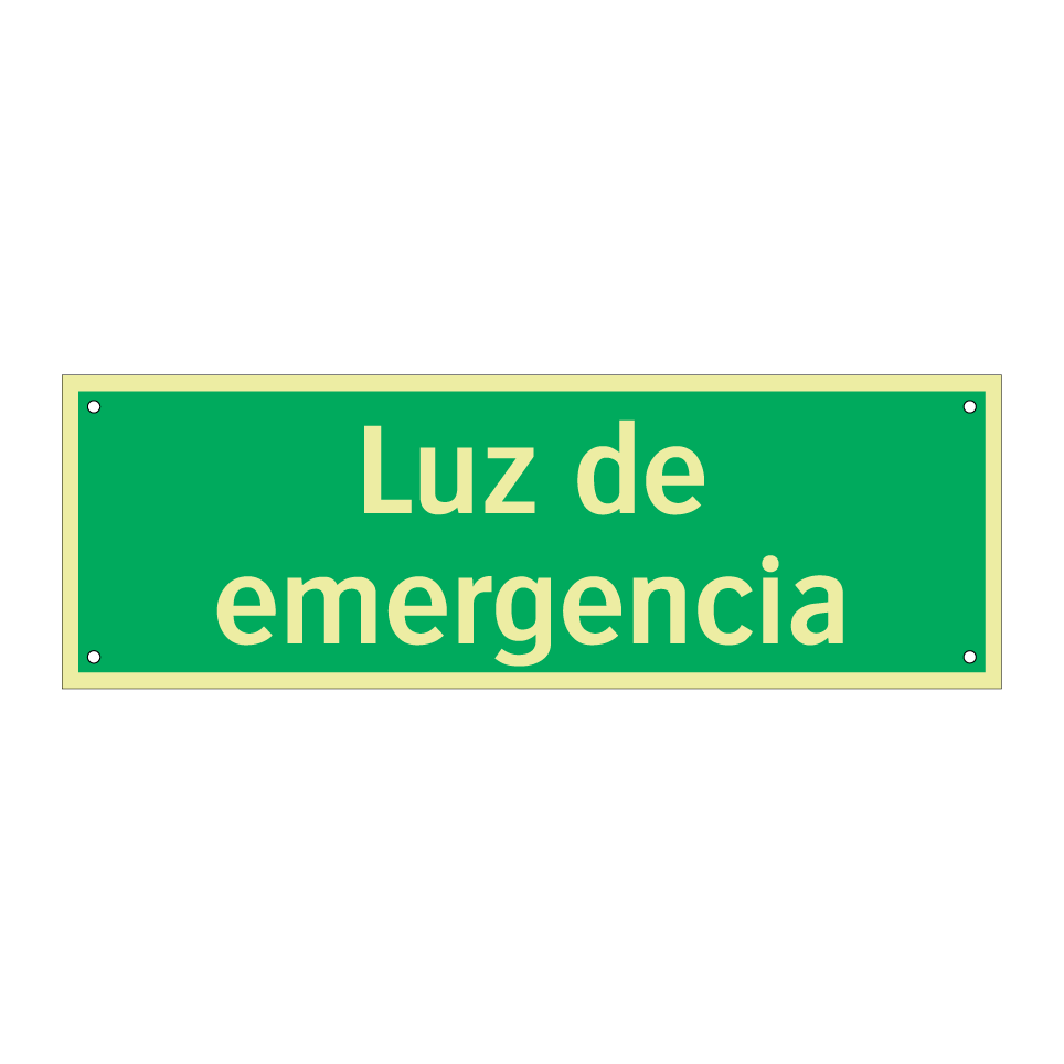 Luz de emergencia