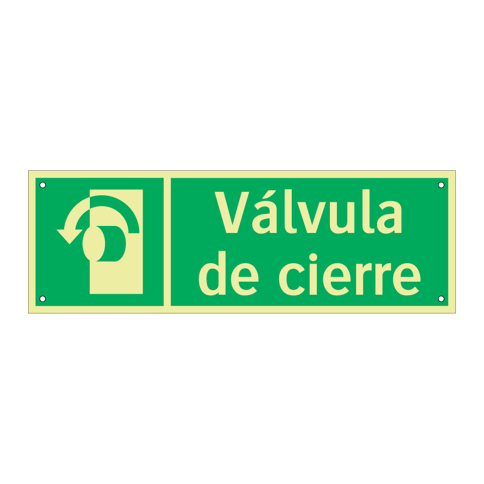 Válvula de cierre