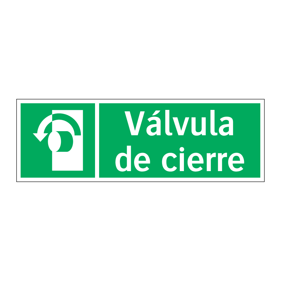 Válvula de cierre