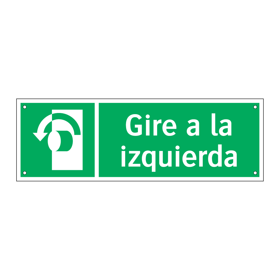Gire a la izquierda