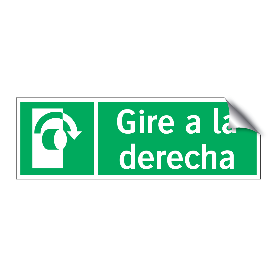 Gire a la derecha