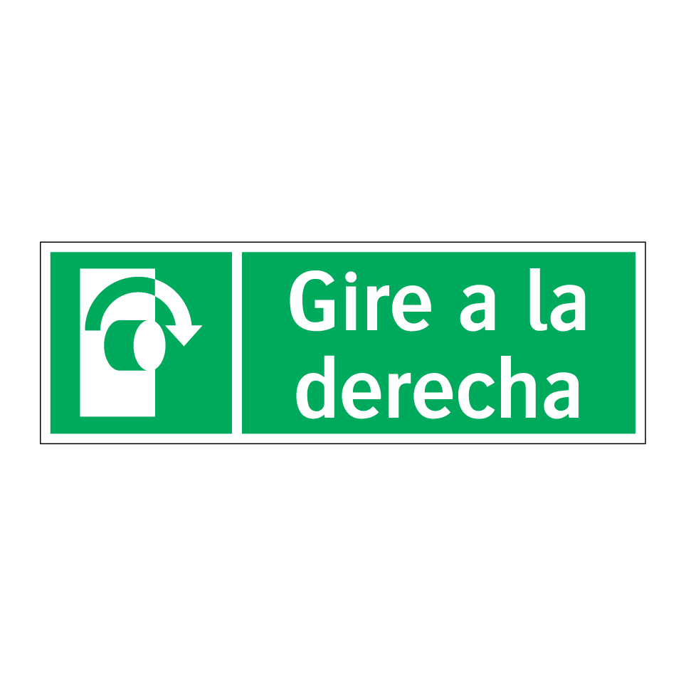 Gire a la derecha