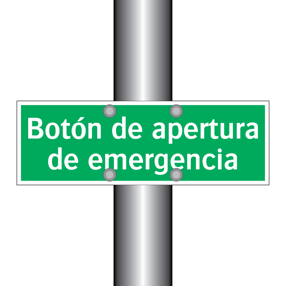 Botón de apertura de emergencia