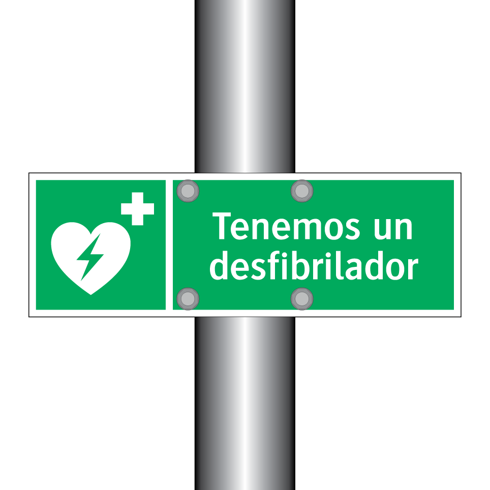 Tenemos un desfibrilador