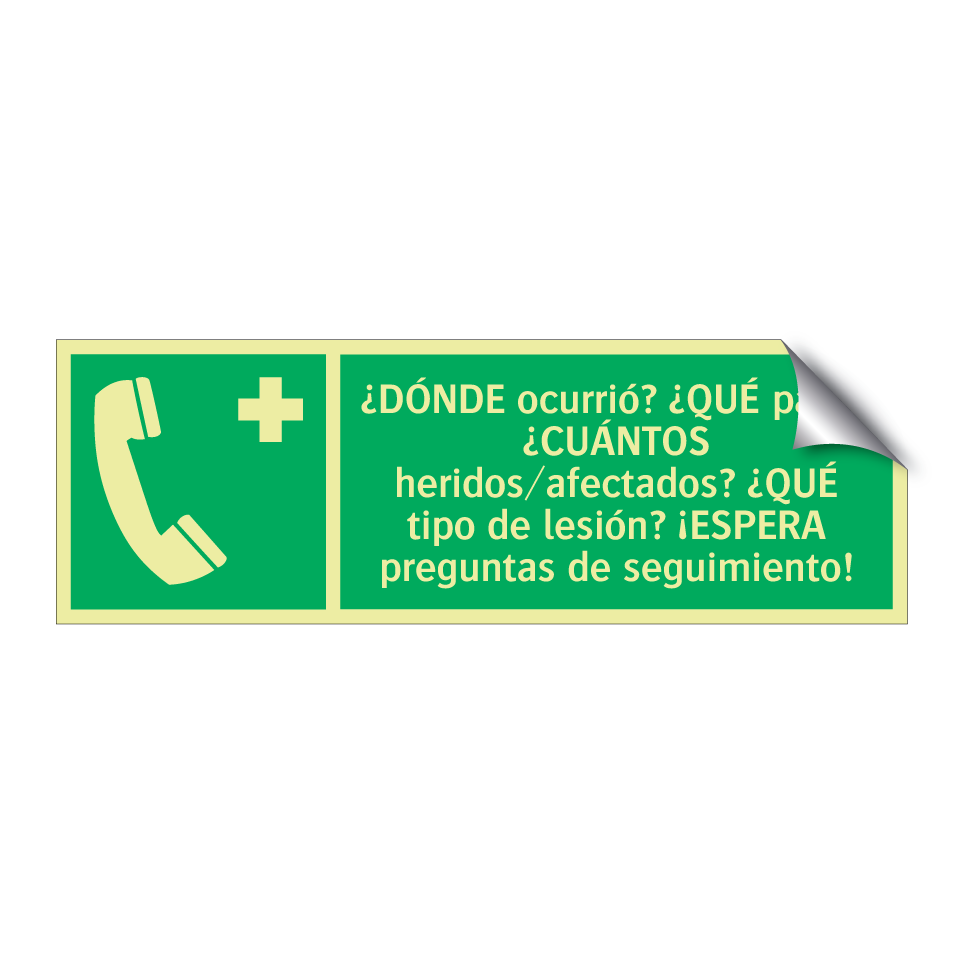 ¿DÓNDE ocurrió? ¿QUÉ pasó? ¿CUÁNTOS heridos/afectados? ¿QUÉ tipo de lesión? ¡ESPERA preguntas de seguimiento!