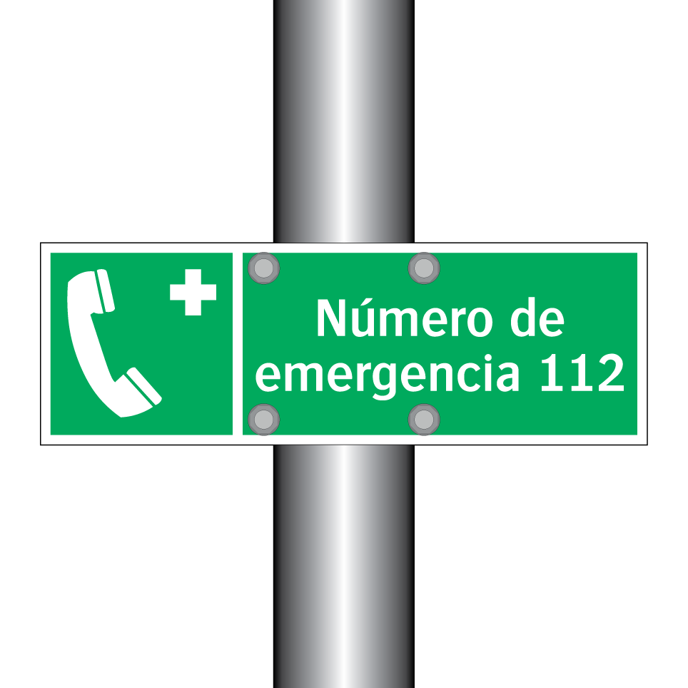 Número de emergencia 112