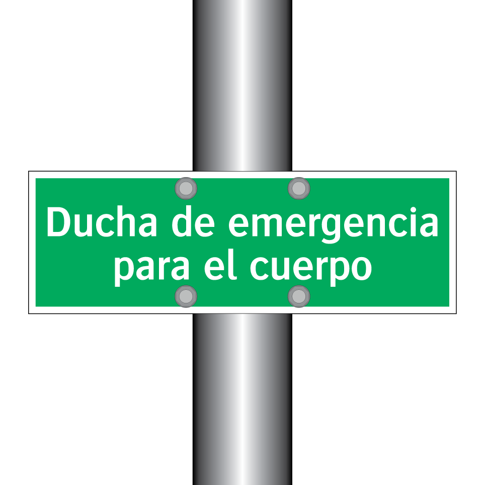 Ducha de emergencia para el cuerpo