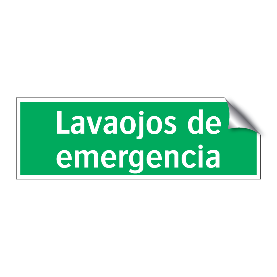 Lavaojos de emergencia